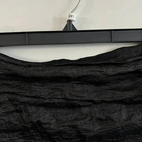 La Petite S***** Textured Skirt Size 38 Color Gray Black - Picture 3 of 6